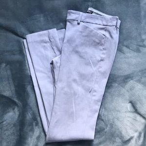 Express Editor Light Grey Pants 4R